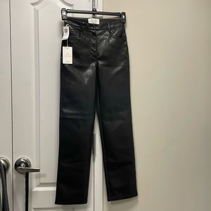Aritzia Melina Leather Pants
